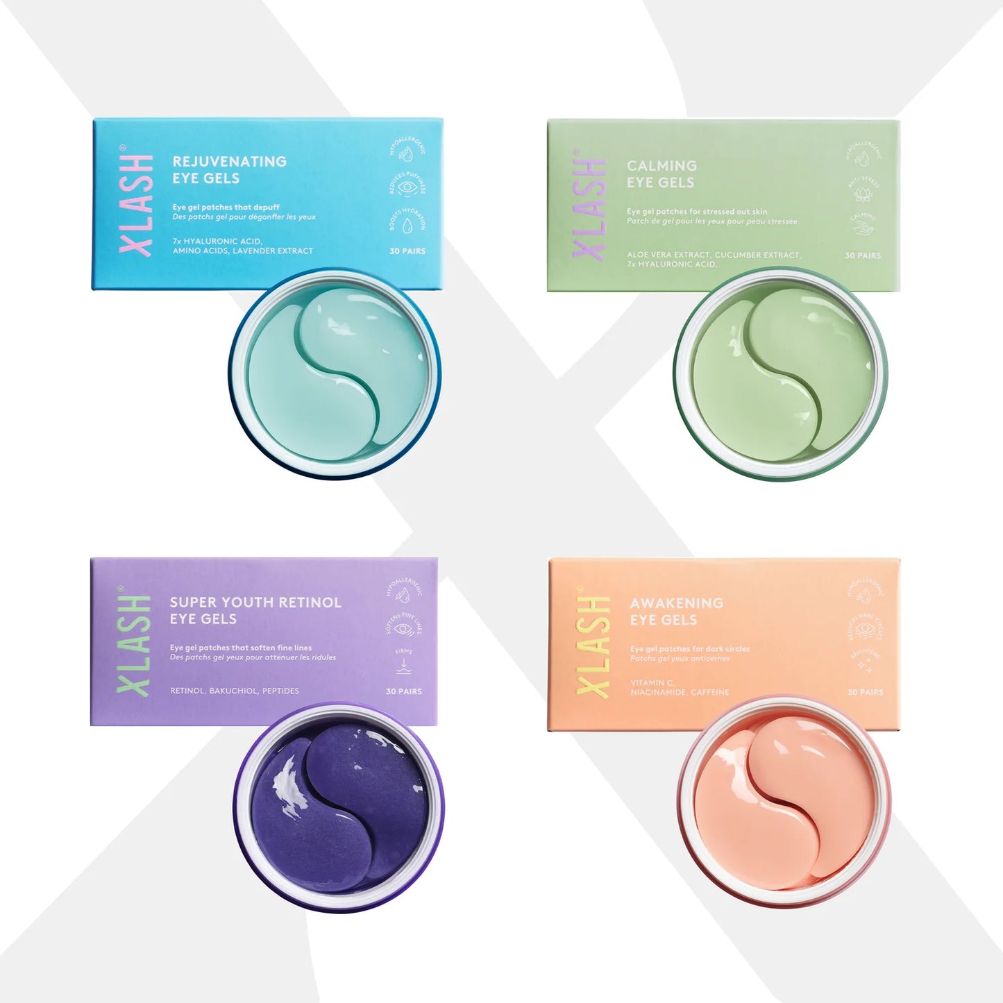 XLash Calming Eye Gel Patches