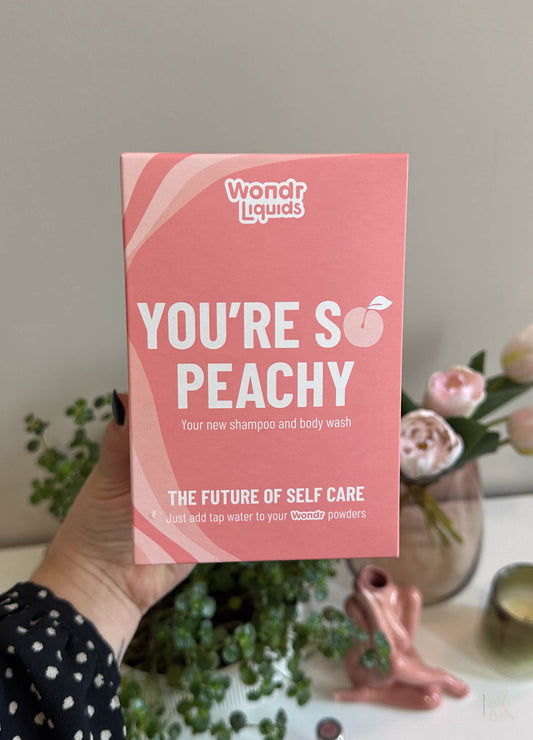 You're so peachy - wondr liquid starter kit